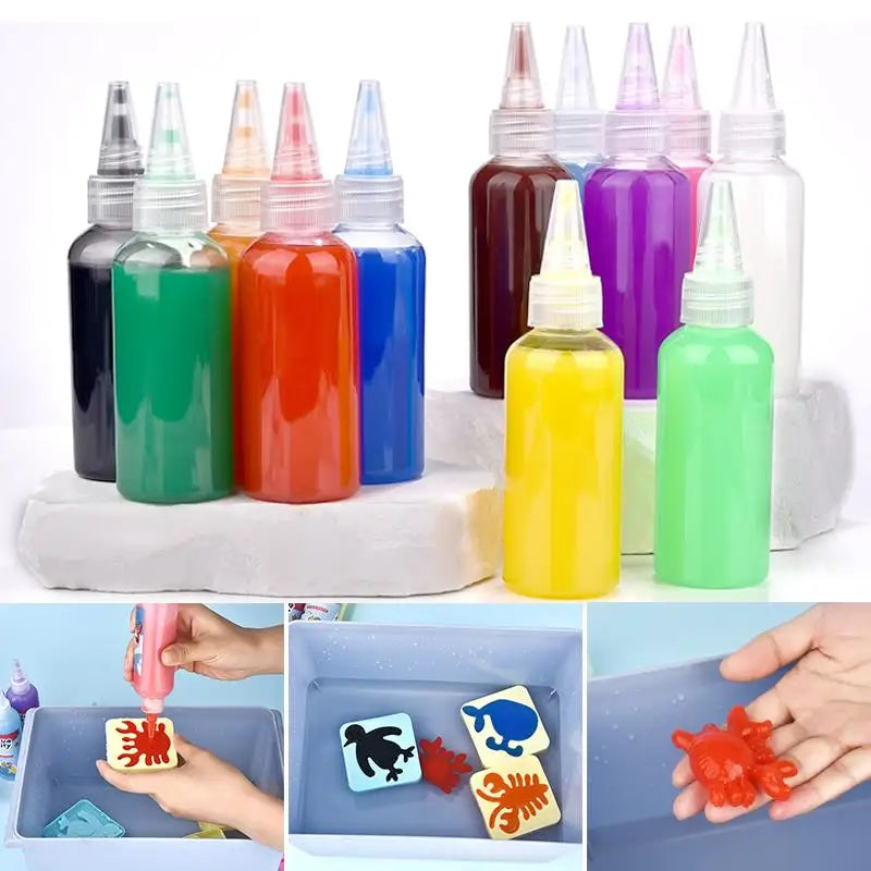 3D colorful magic jelly - Transform imagination into 3D gel figures