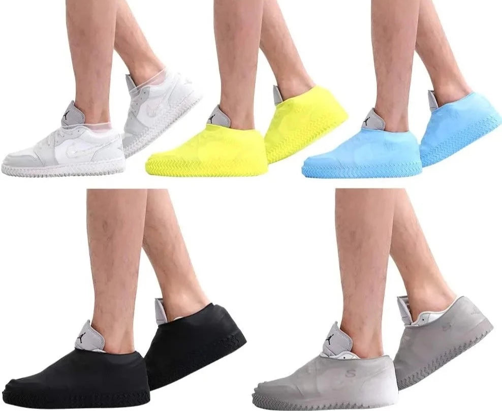 Funda impermeable antideslizante para zapatos: protege de caídas, lluvia, barro y zapatos sucios.